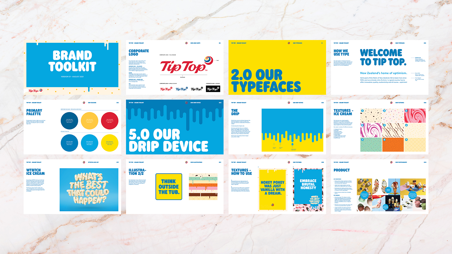 Tip Top brand evolution